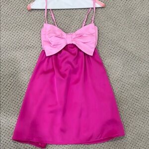 Show Me Your Mumu Pink and Magenta Dress with Bow